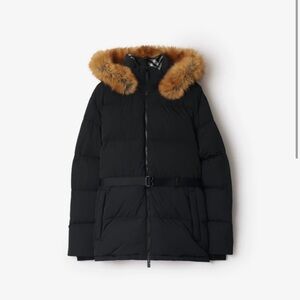 Burberry Nylon Hooded Puffer Jacket